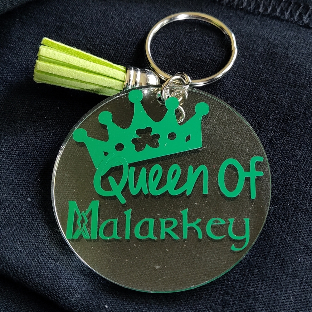 Queen Of Marlarkey Keychain